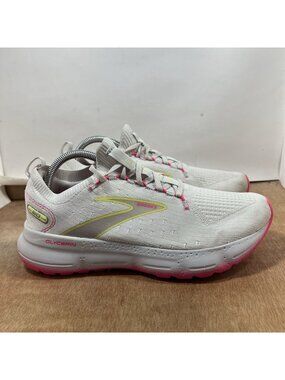 Brooks Glycerin StealthFit 21 Womens Size 10 White Running Shoes Sneakers